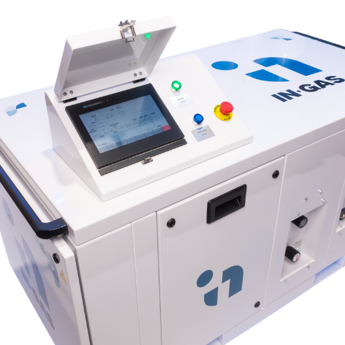 Krypton Gas Handling Cart | High-Pressure Noble Gas System | Kr-Series