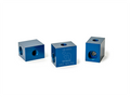 3-Way | Manifold Block | Ports: (x2) M20x1.5, (x1) 1/4" NPT | Gas Distribution