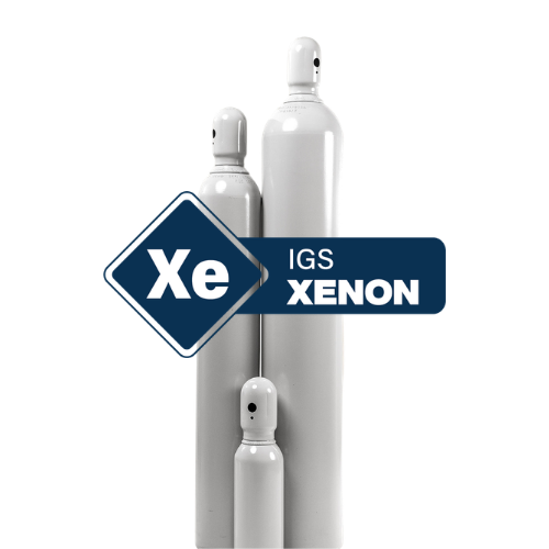 Xenon Gas Storage Cylinder | 220 CF | Valve: CGA-580